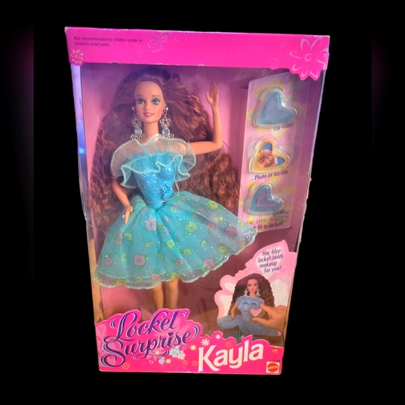 Poupée Barbie Ken Locket Surprise Mattel 1993 - Médaillon Trésor Vintage A-31
